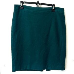 J.Crew wool pencil skirt with liner